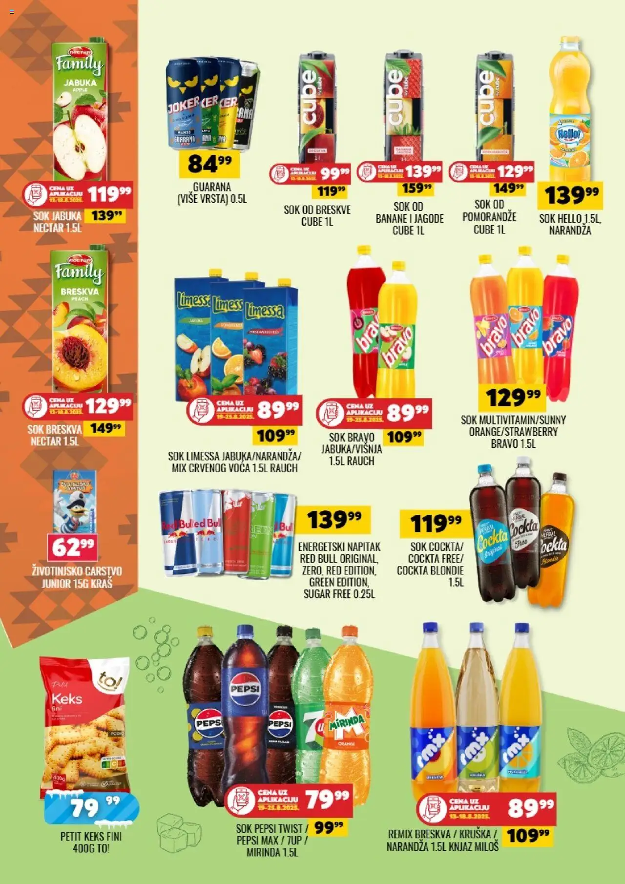 Tekijanka katalog - važi od 13.08.2025 | Strana: 10 | Proizvode: Keks, Guarana, Breskva, Pepsi