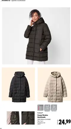 Pré-visualização Casaco Térmico Acolchoado, 100% Poliéster (reciclado) Tam. S ao L A partir de 1/12 válido de 01.12.2025 | Página: 50 | Produtos: Casaco