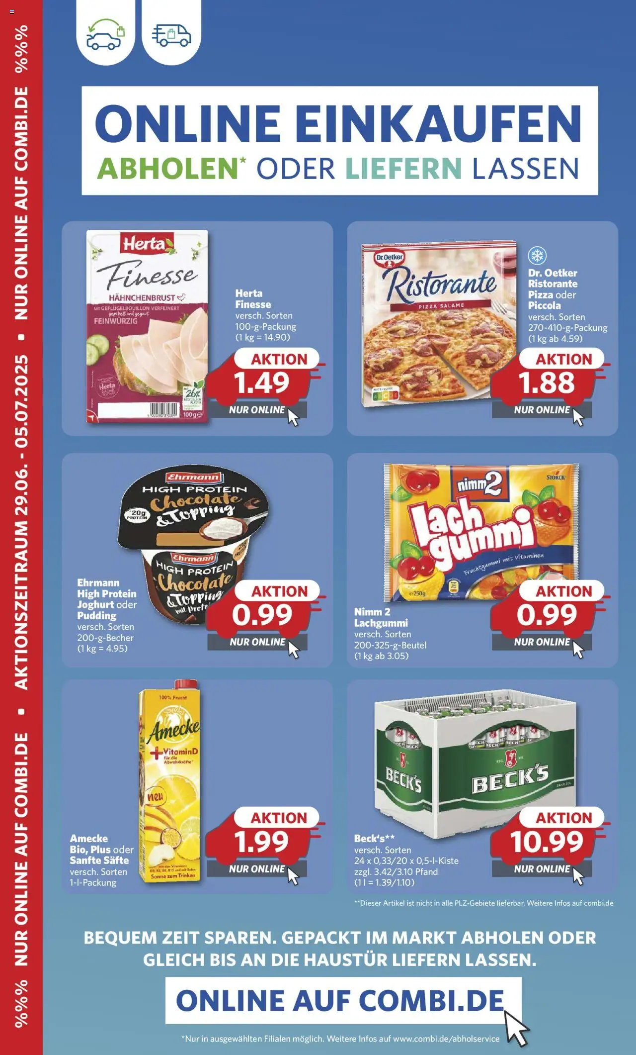 Combi Prospekt 	 - gültig ab dem 30.06.2025 | Seite: 24 | Produkte: Joghurt, Pudding, Herta finesse, Hahnchenbrust