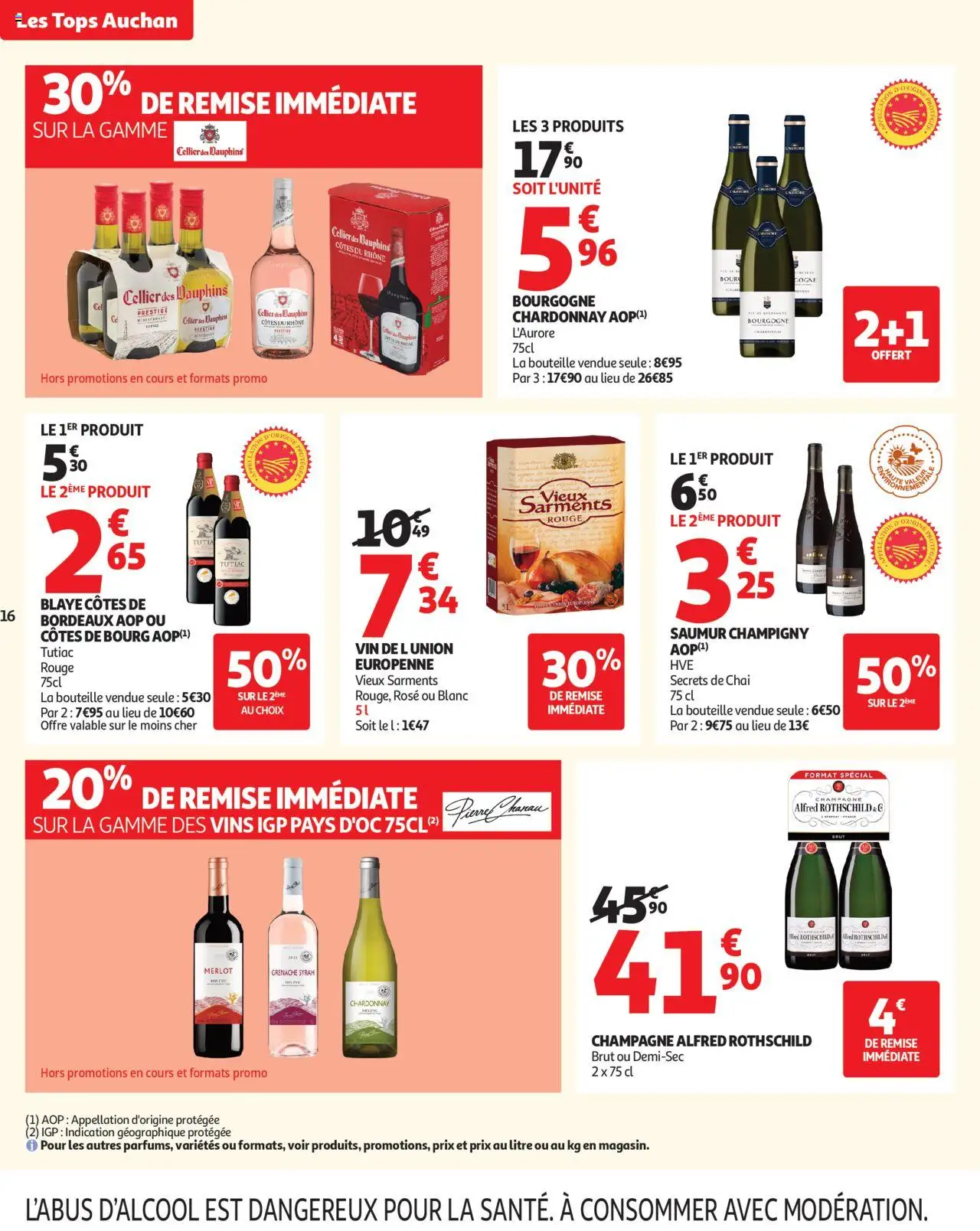 {H1} | Page: 16 | Produits: Champagne, Vin