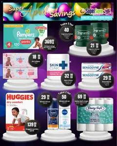 Super Save specials catalogue – valid from 25.04.2026 | Page: 55 | Products: Tissue oil, Oil, Cream, Antiperspirant