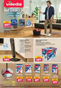 Mercator katalog akcije – veljaven od 11.03.2026 | Stran: 26 | Izdelki: Prevleka, Vedro, Parni čistilec