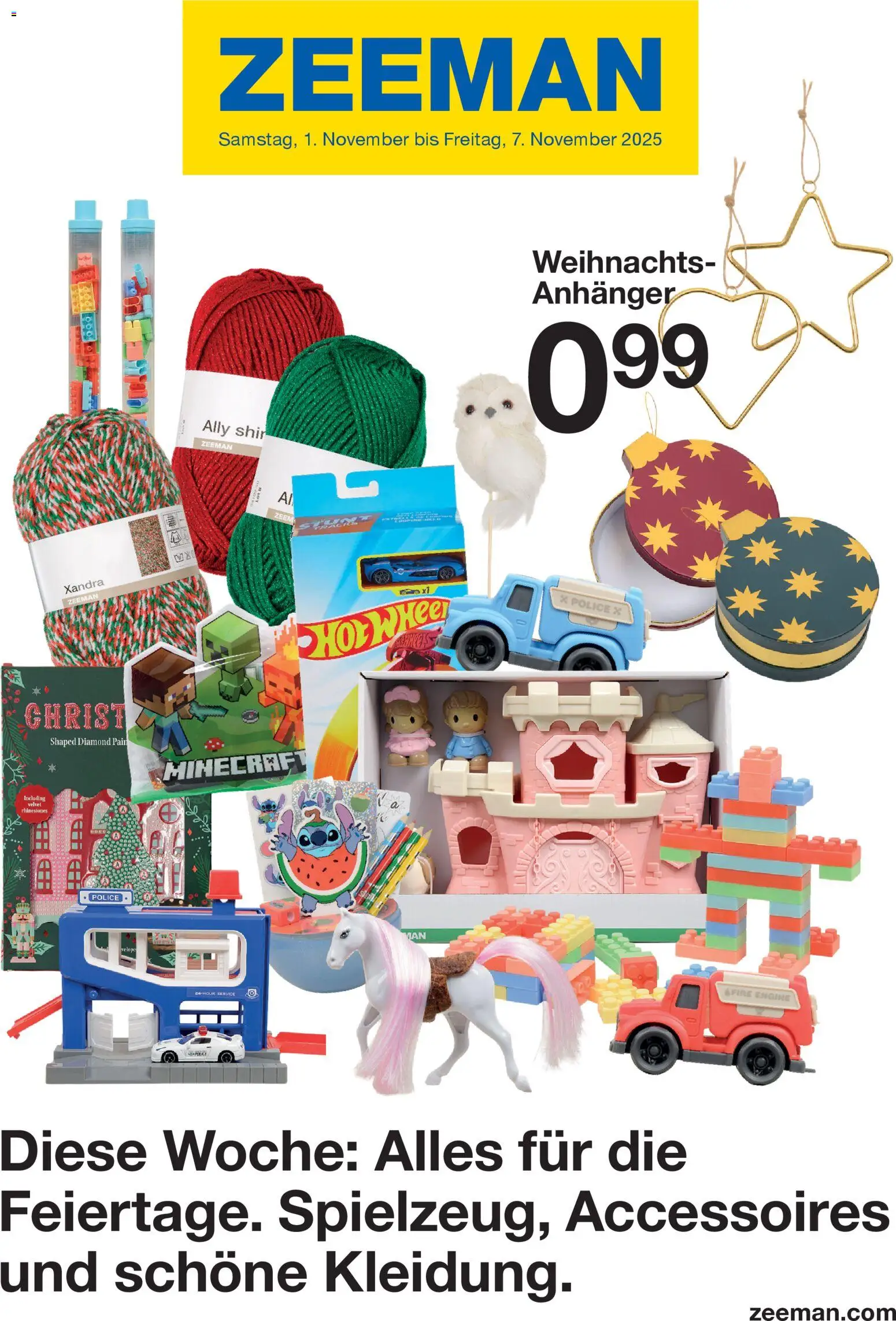 Zeeman Prospekt – gültig ab 01.11.2025 | Seite: 1