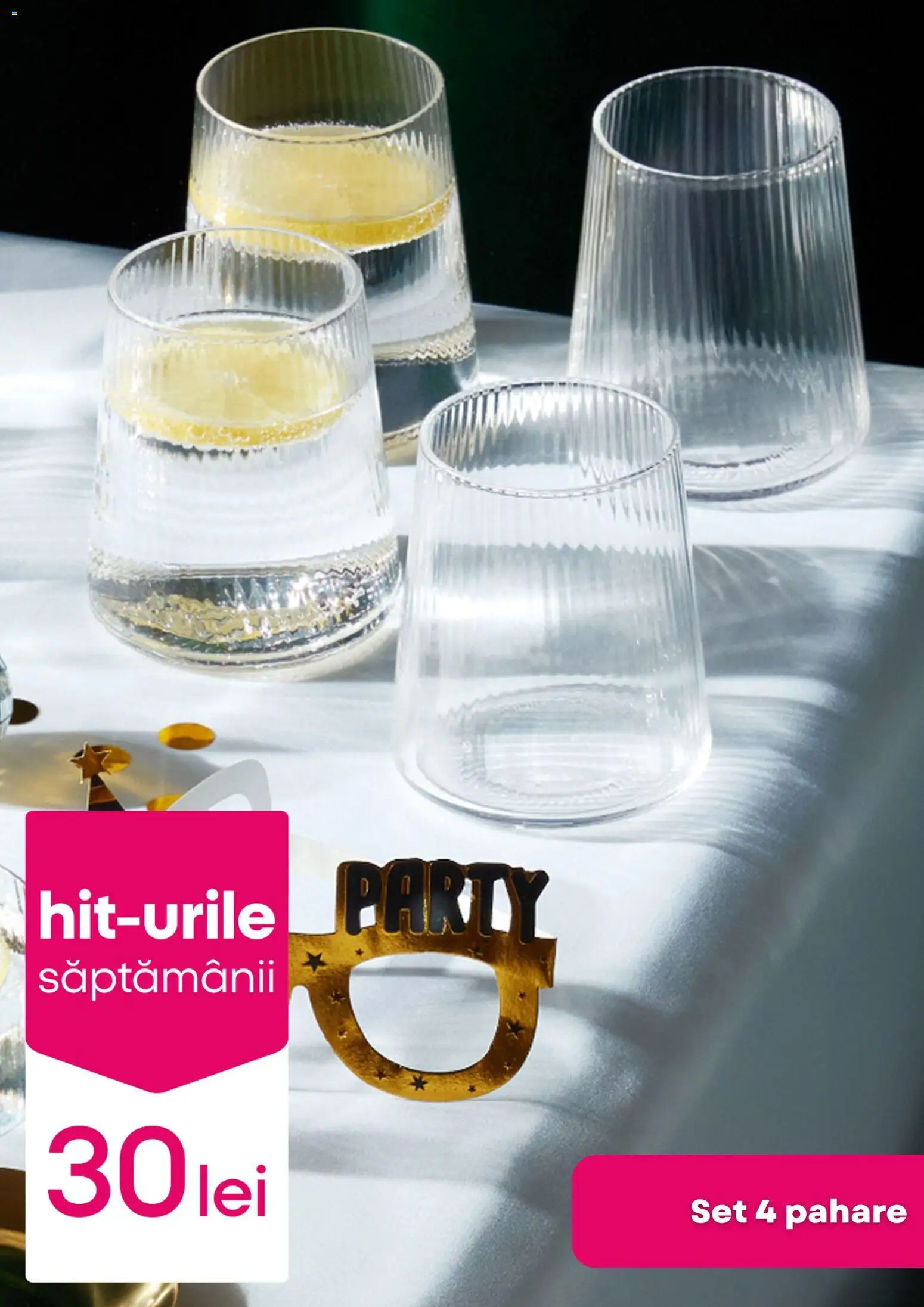 Noul catalog Pepco – valabil de la 18.12.2025 | Pagină: 9 | Produse: Pahare