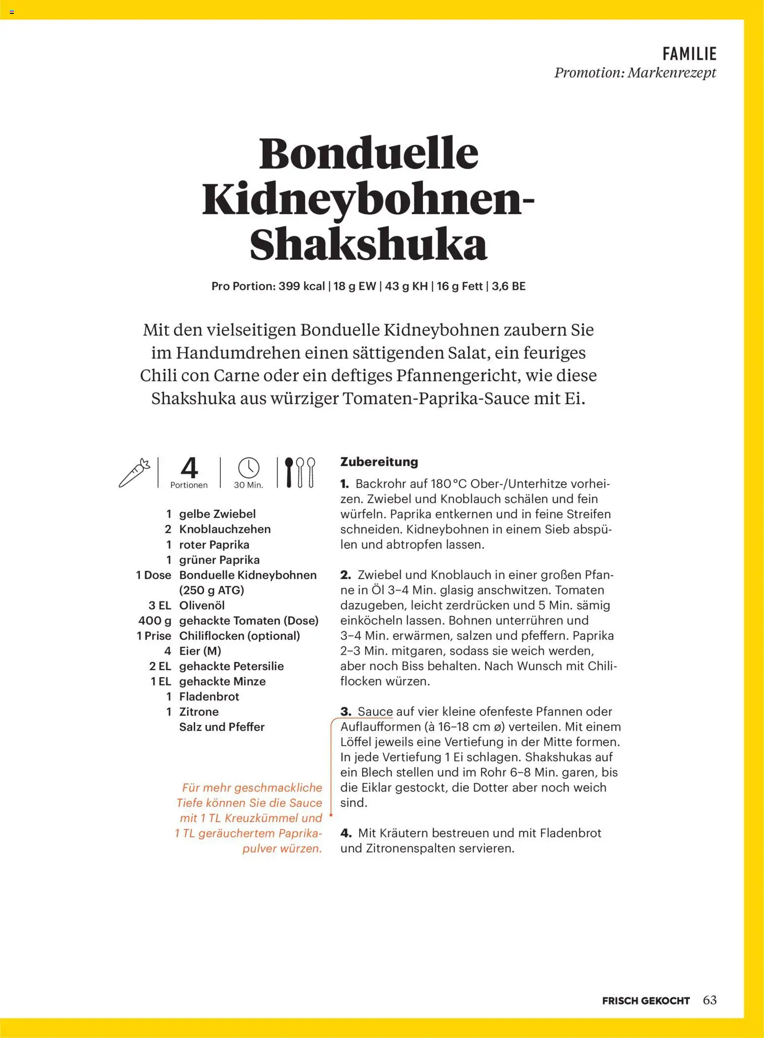Billa Frisch Gekocht gültig ab 01.05.2026 | Seite: 63 | Produkte: Zitrone, Chili, Öl, Tomaten