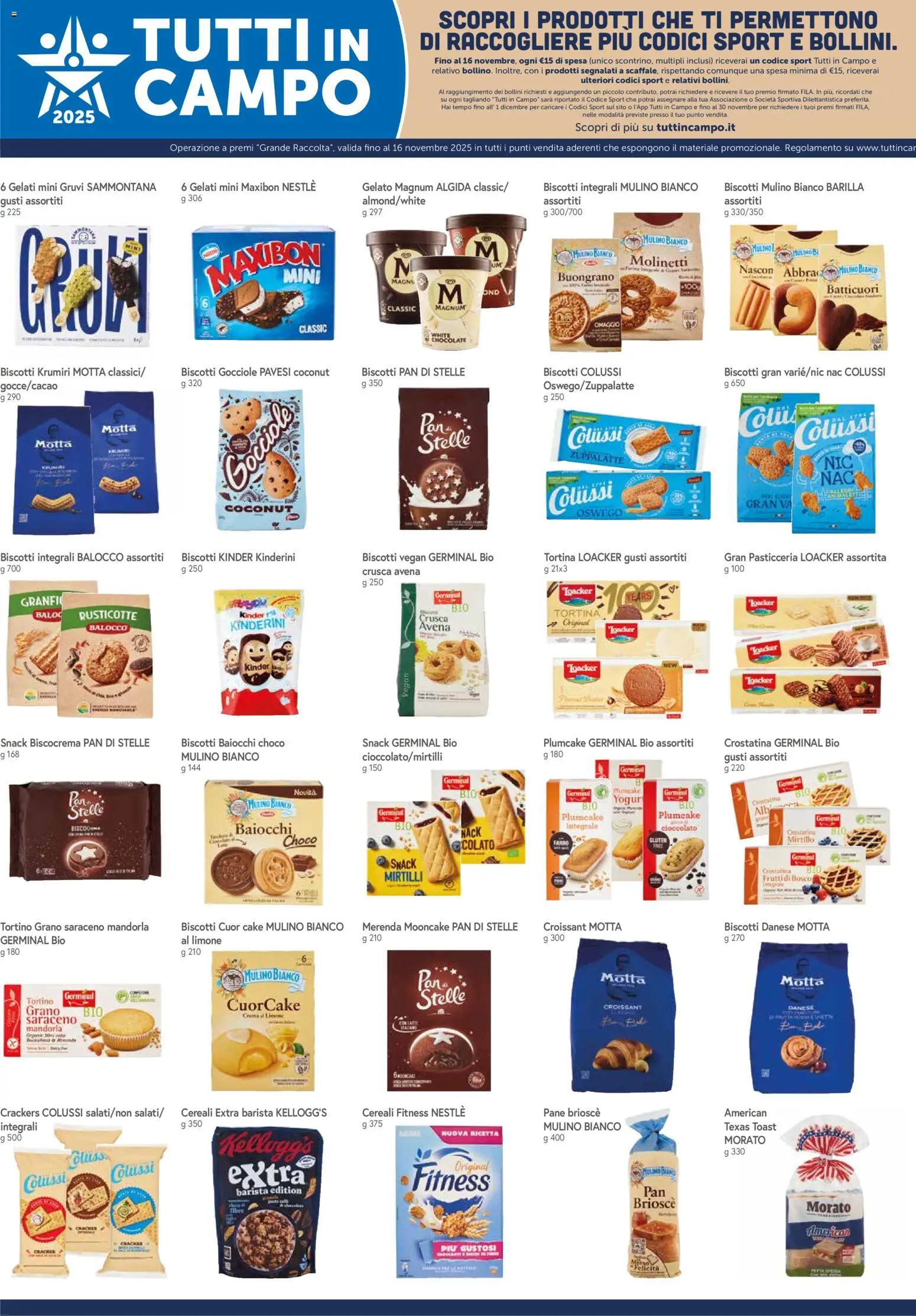 Volantino Galassia del 30.10.2025 | Pagina: 10 | Prodotti: Cereali, Crackers, Mirtilli, Farro