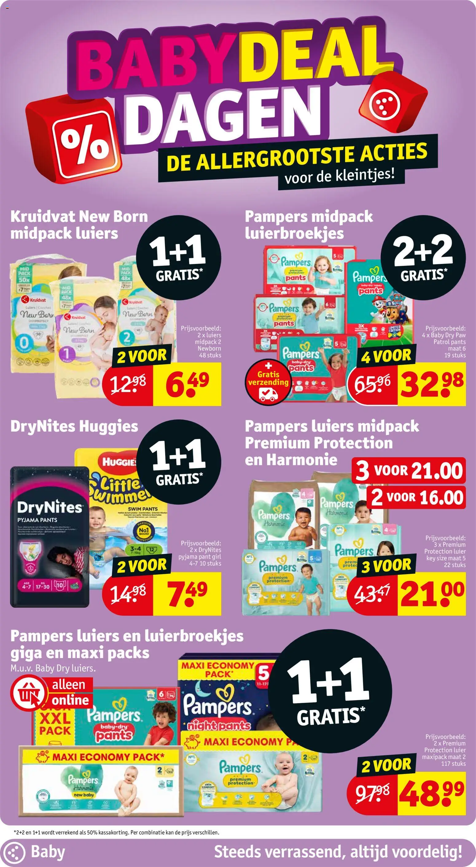 {H1} | Pagina: 19 | Producten: Pampers, Kan, Pyjama