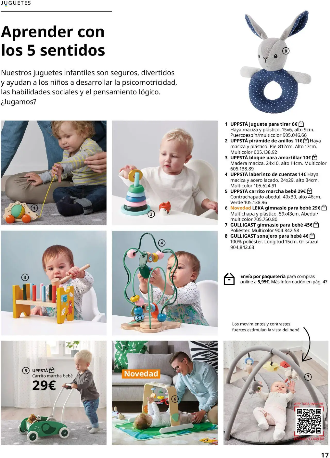 Catálogo IKEA y los niños │ válido desde el 04.02.2025 | Página: 17 | Productos: Anillos, Juguetes