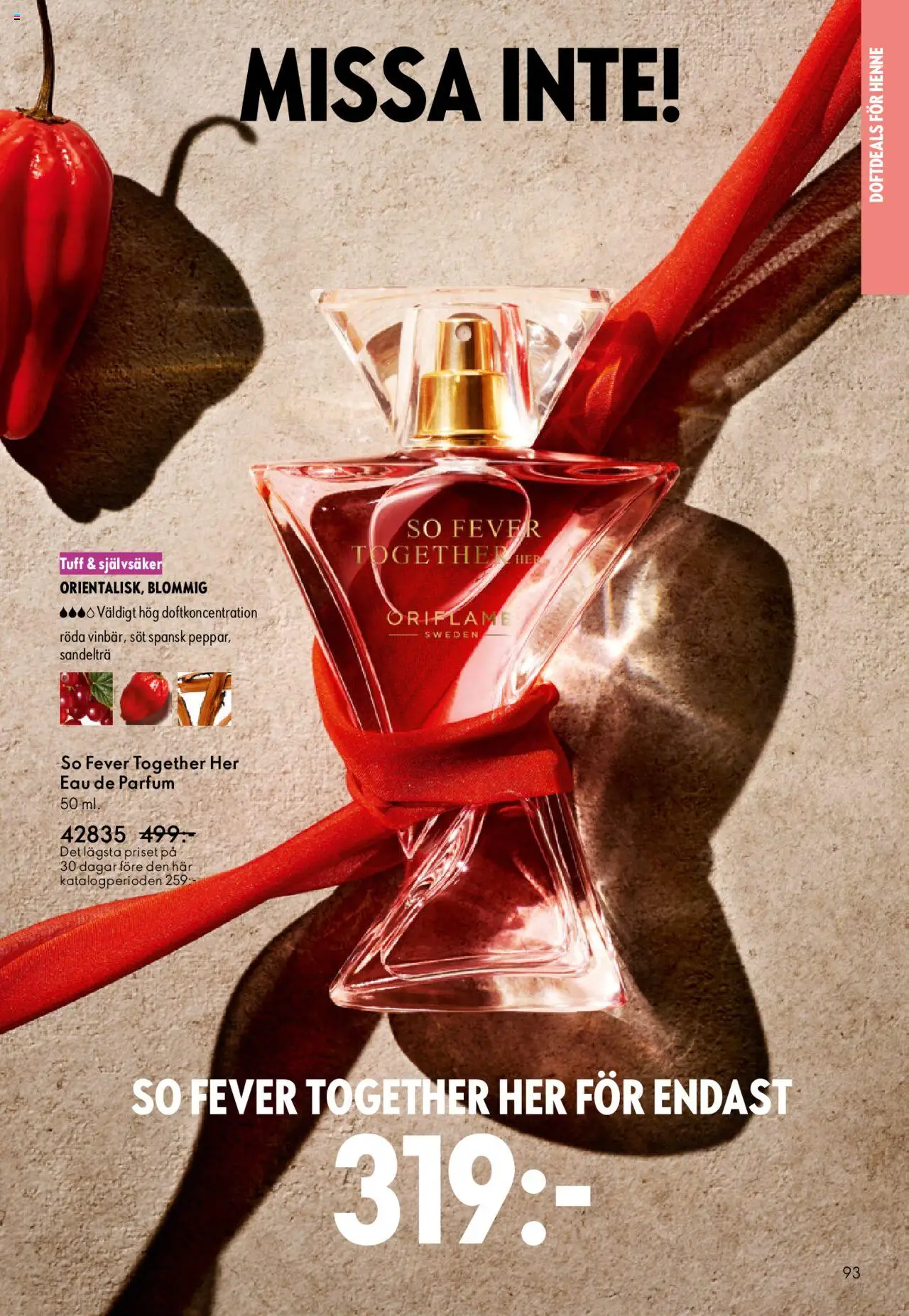 Oriflame reklamblad aktuell från 14.09.2025 | Sida: 93