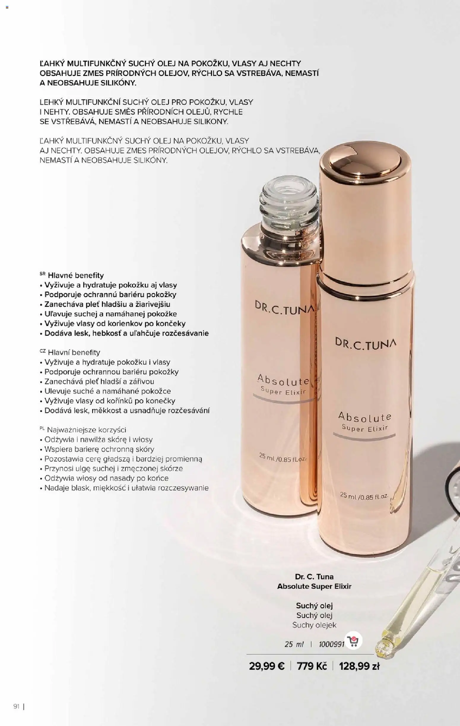 Nové Farmasi akcie – leták je platný od 01.01.2026 | Strana: 91 | Produkty: Olej