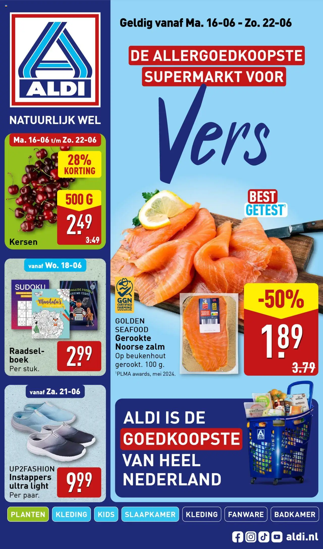  | Pagina: 1 | Producten: Kersen, Zalm, Boek
