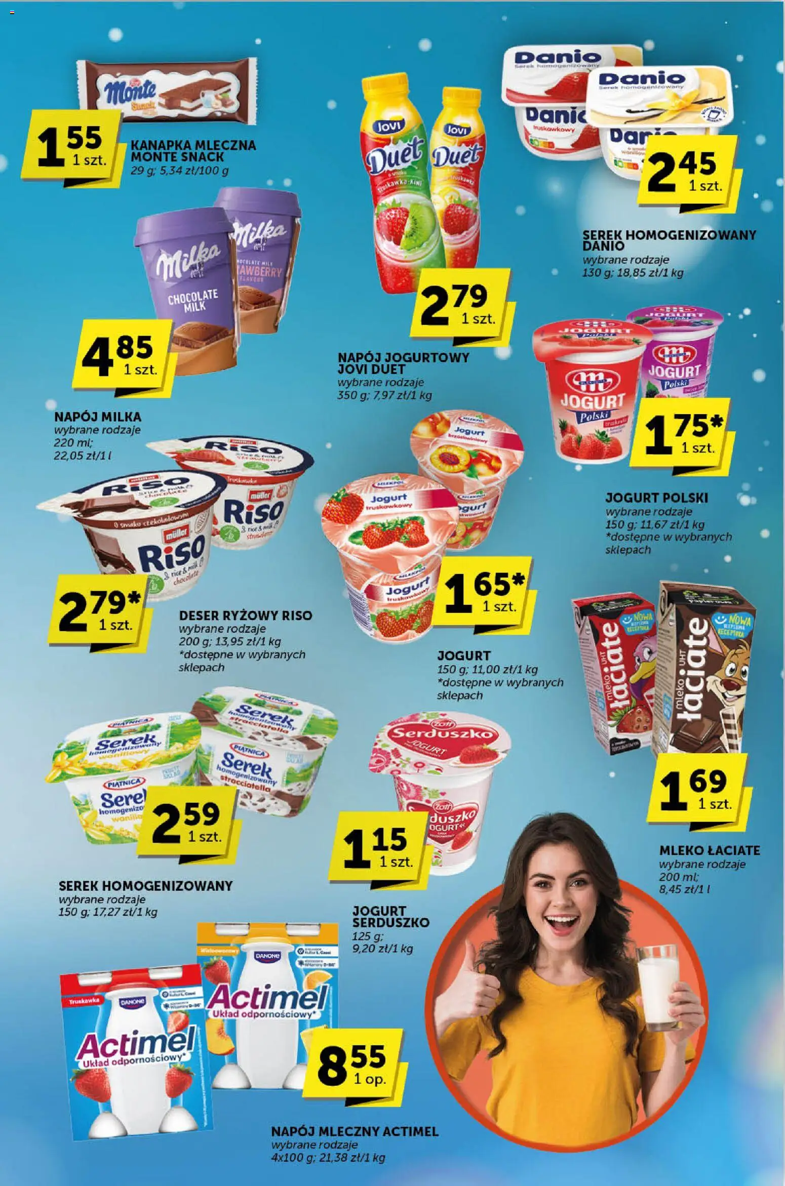 Euro Sklep Gazetka - Katalog od 08.01.2026 | Strona: 3 | Produkty: Serek homogenizowany, Serek, Milka, Jogurt