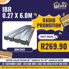 Laduma Hardware specials catalogue – valid from 16.03.2026