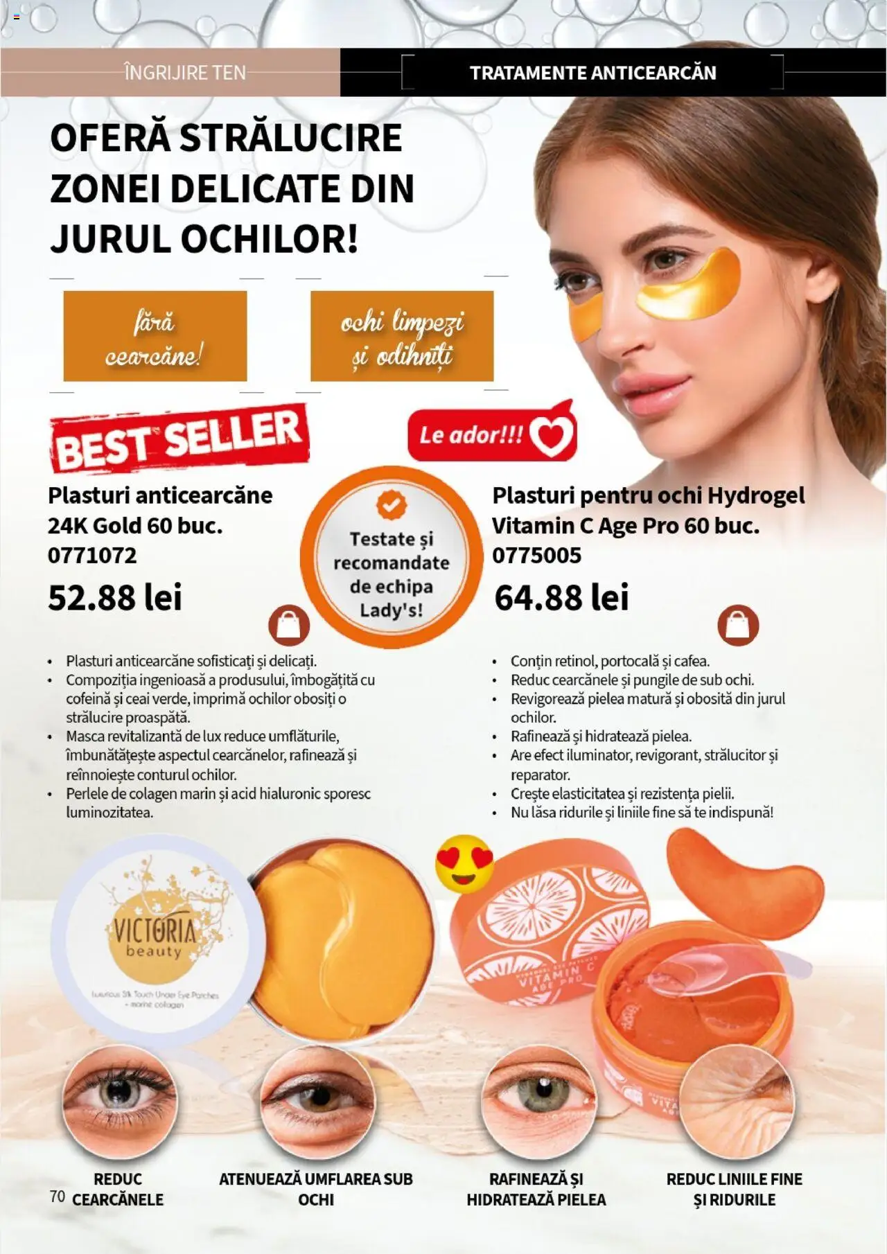 Catalog Lady’s – valabil de la 01.08.2025 | Pagină: 70 | Produse: Plasturi, Mătură, Ceai
