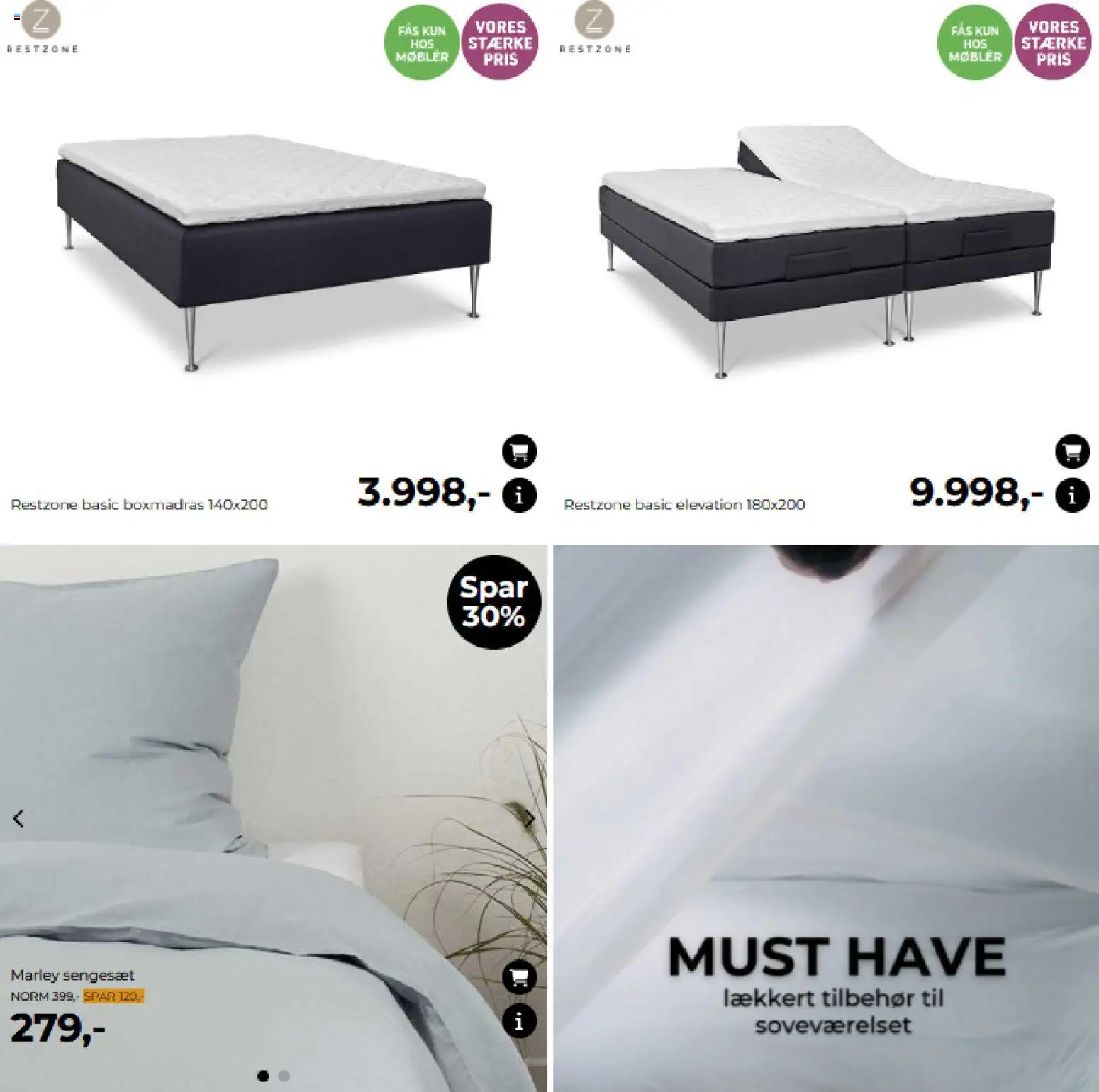 Møblér tilbudsavis – gyldig fra 31.10.2025 | Side: 35 | Produkter: Soveværelset, Sengesæt