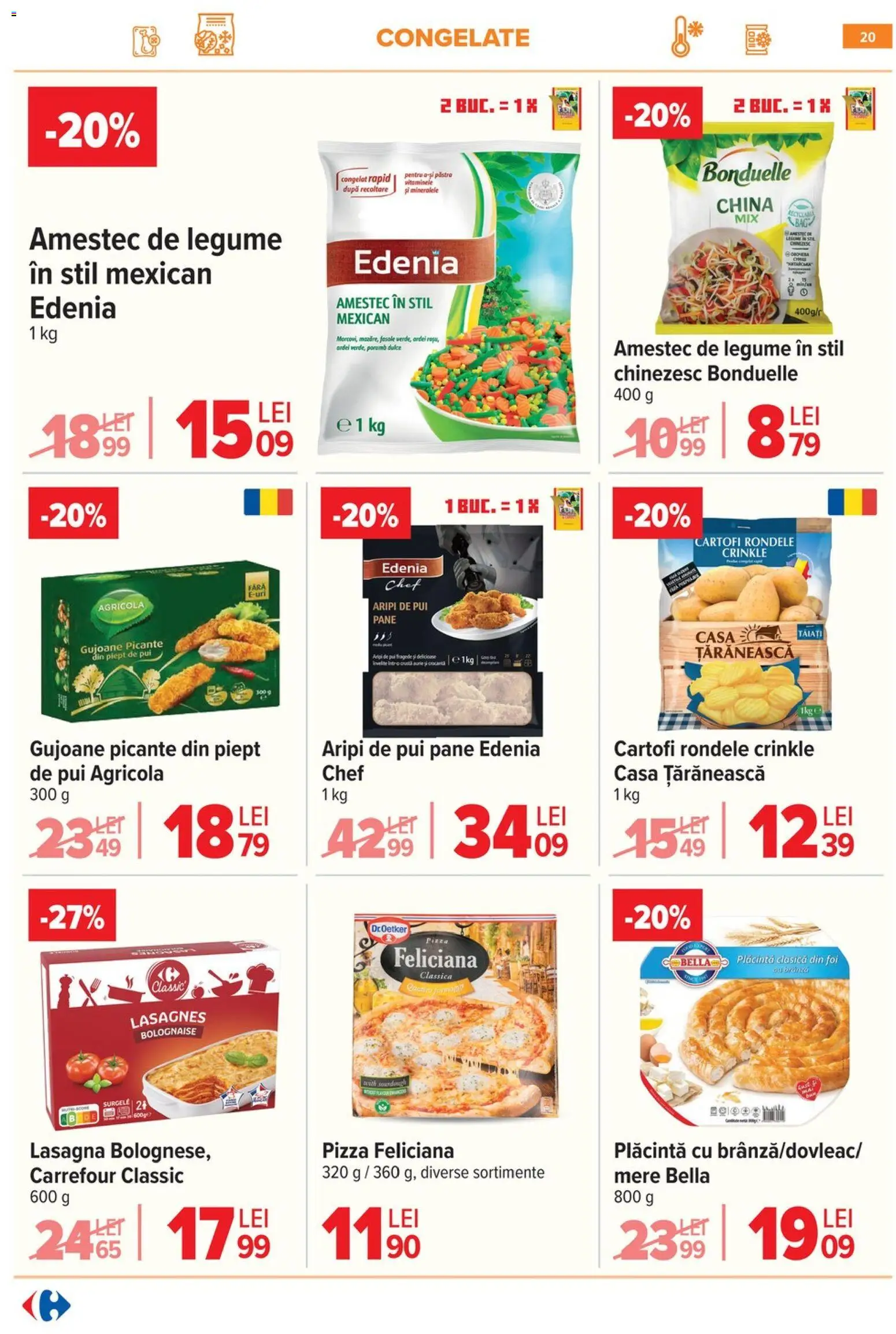 Noul catalog Carrefour – valabil de la 29.04.2026 | Pagină: 21 | Produse: Hacıyatmaz Kedi Oyuncağı, Plăcintă, Porumb, Cartofi