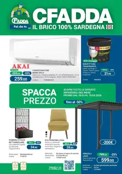 Anteprima del volantino CFadda - Spacca Prezzo! valido a partire dal 19.03.2026