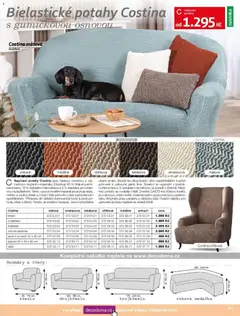 Náhled letáku Decodoma katalog od 10.11.2025 | Strana: 61 | Produkty: Taburet, Sedačka, Křeslo