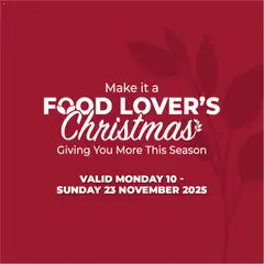 Food Lover's Market specials catalogue – valid from 10.11.2025