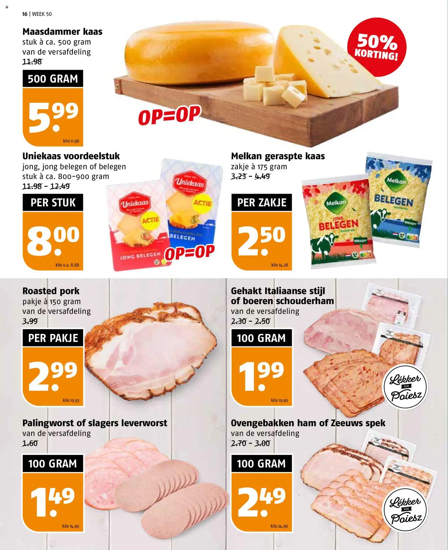 {H1} | Pagina: 16 | Producten: Fogyasztásmérő, Kaas, Ham, Gehakt