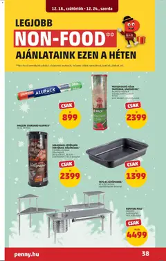 FRISSENTARTÓ FÓLIA TARTÓBAN, VÁGÓKÉSSEL*, többféle mintával, mérete: 270 m x 29 cm, 9 Ft/m, bolti készlet: min. 6 db/üzlet - amely érvényes a következő dátumtól: 18.12.2025 | Oldal: 43