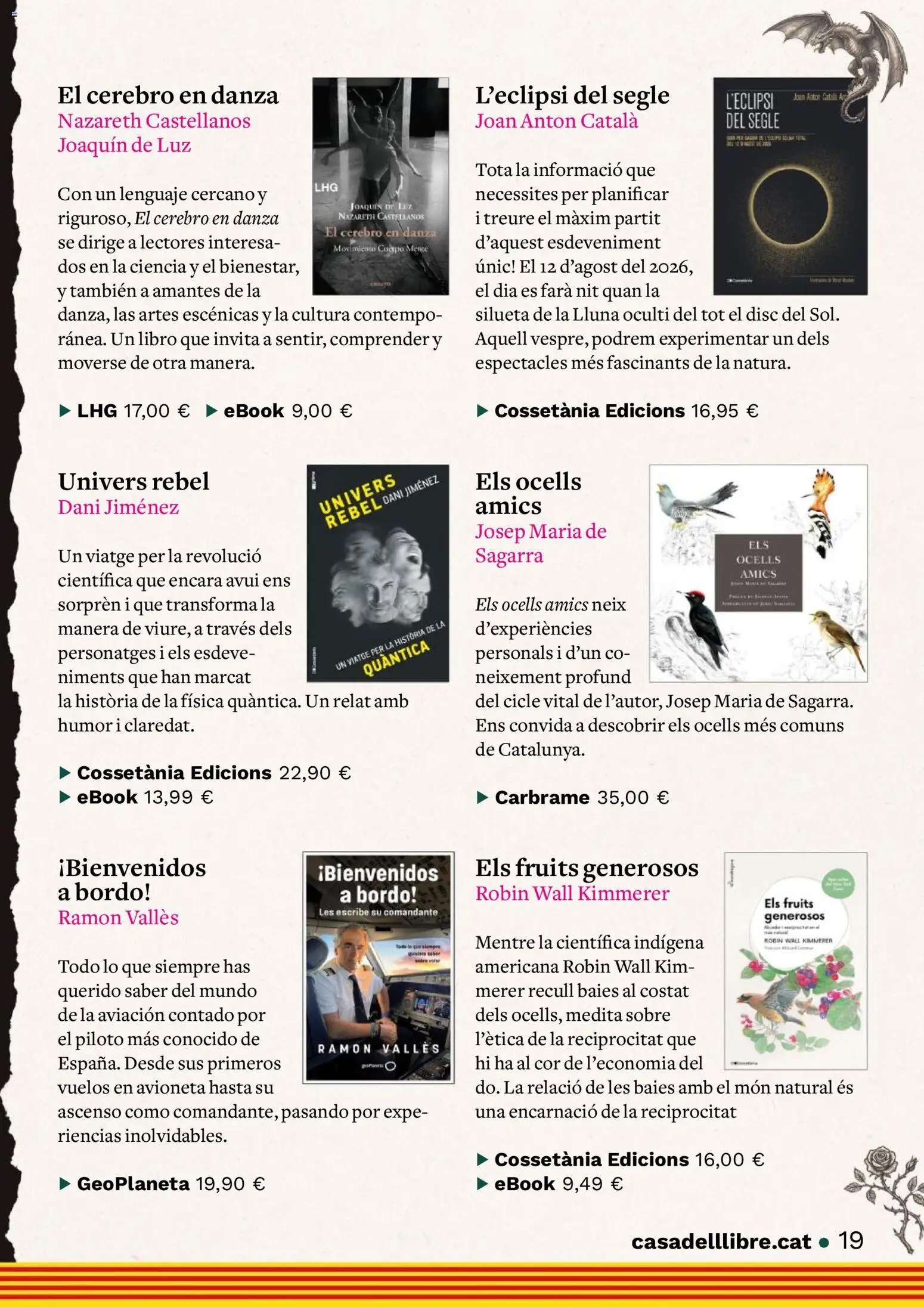 Casa del libro Rebel el qui llegeix │ válido desde el 01.04.2026 | Página: 19