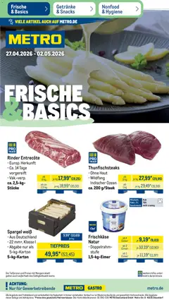 Metro Prospekt 	 ab 27.04.2026 gültig