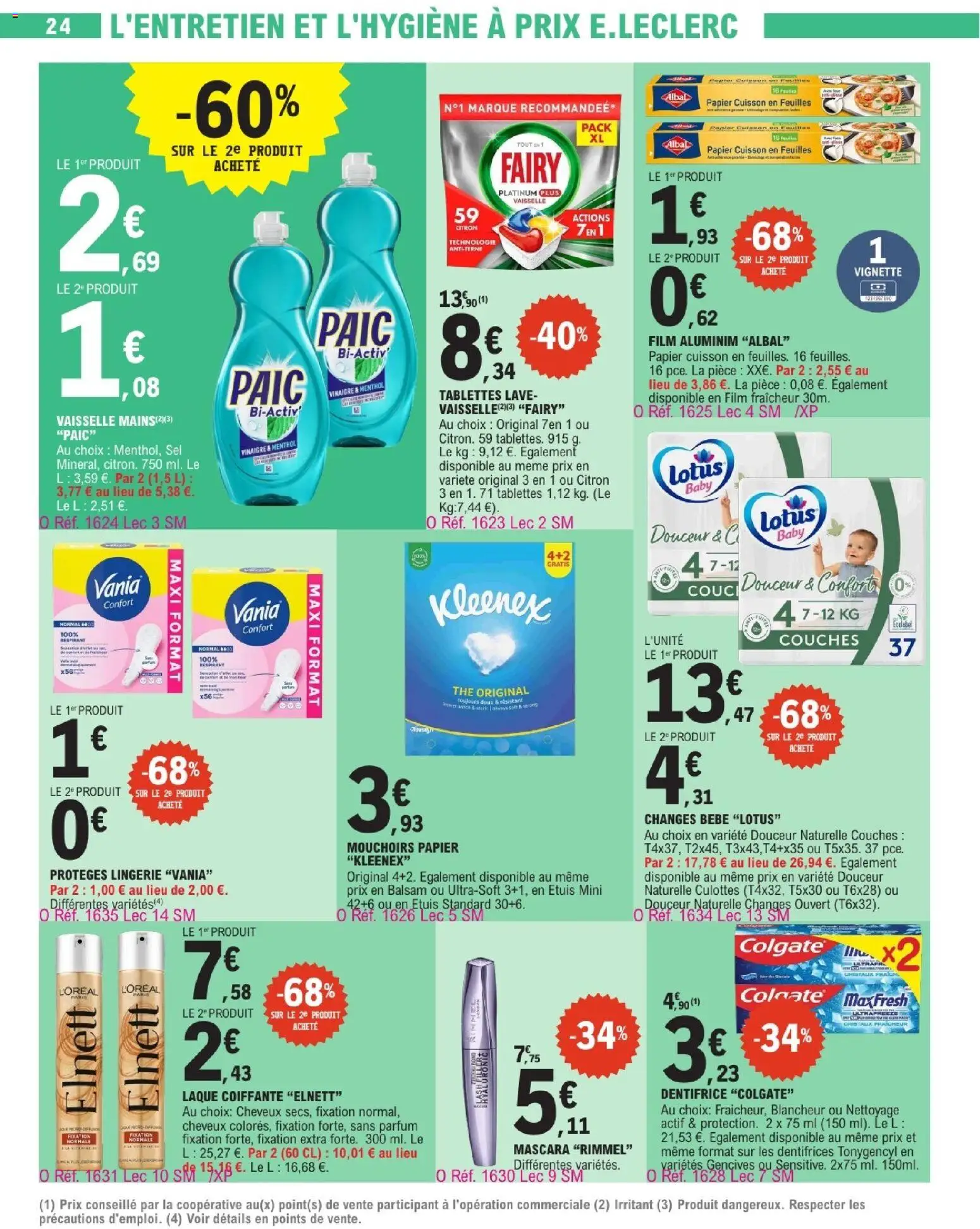 {H1} | Page: 24 | Produits: Couches, Fairy, Parfum, Mascara