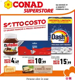 Anteprima del volantino Conad Superstore Sicilia catalogo valido a partire dal 29.01.2026