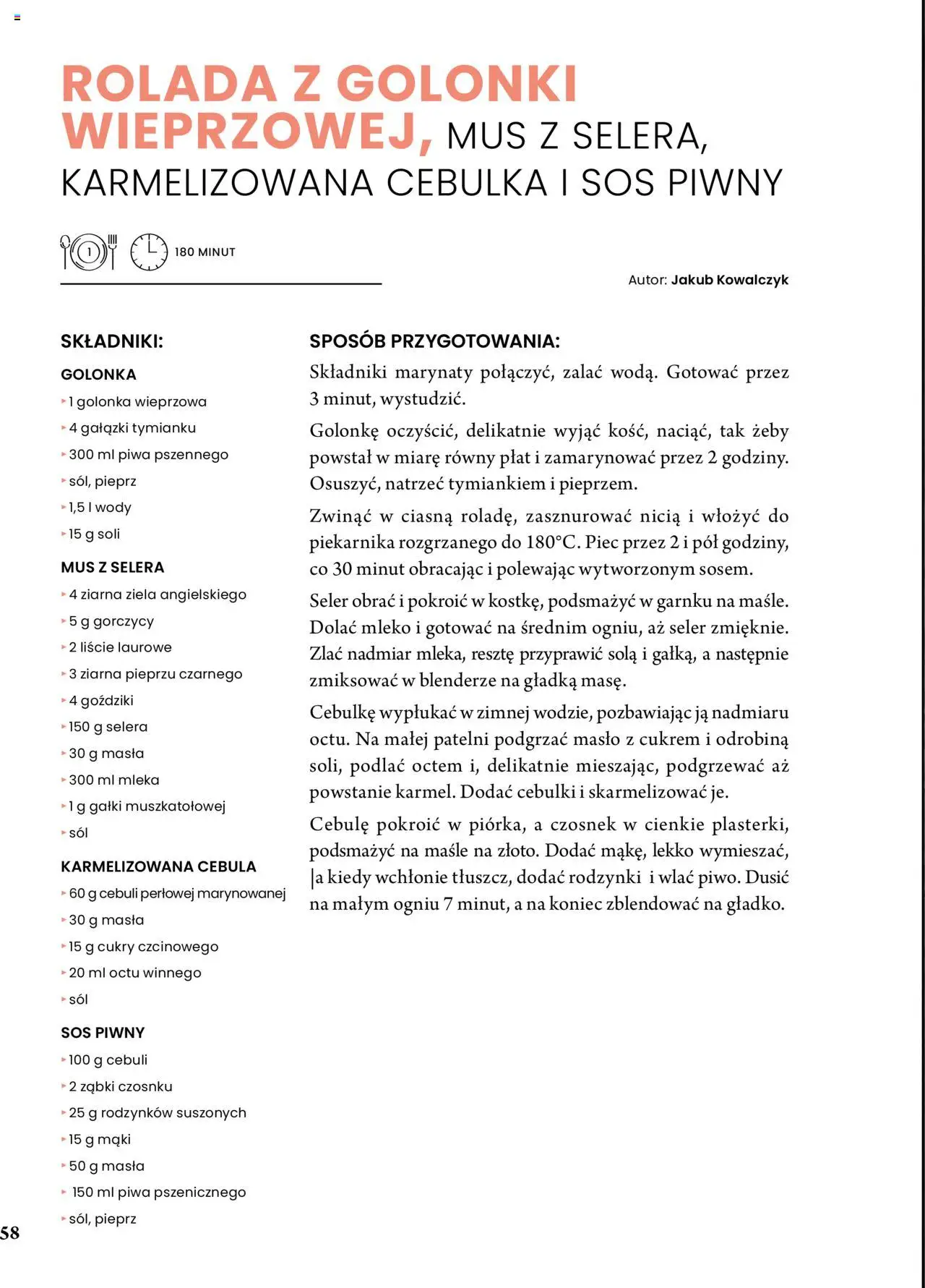 Makro Gazetka - Kulinarna podróż po Polsce od 01.01.2025 | Strona: 55 | Produkty: Rolada, Golonka wieprzowa, Rodzynki, Pieprz
