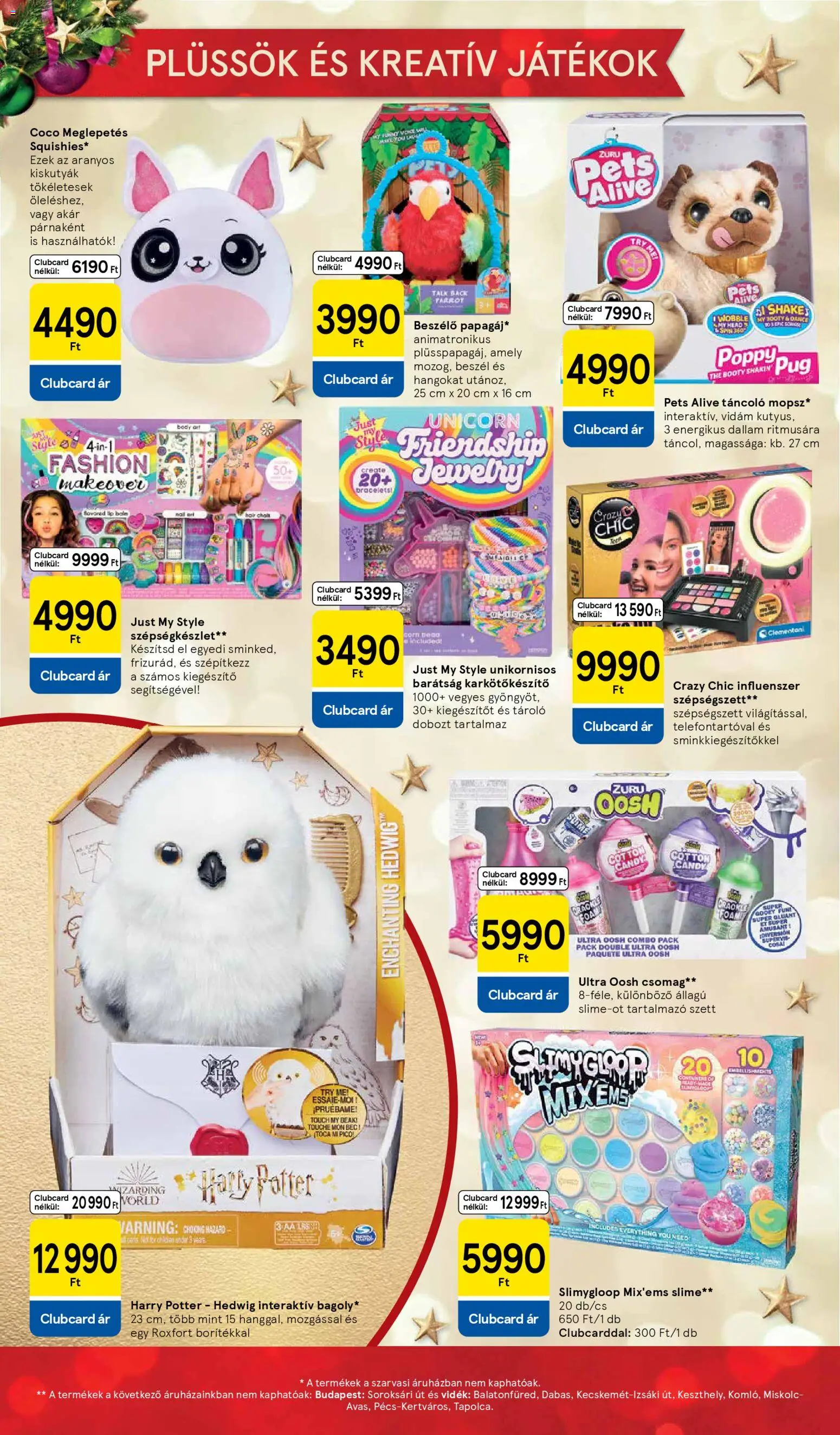 Tesco akciós ujság - amely érvényes a következő dátumtól: 26.11.2025 | Oldal: 24 | Termékek: Body, Játékok