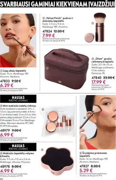 Oriflame leidinys galioja nuo 19.11.2025 | Puslapis: 80 | Prekių: Šepetėlis, Kilimėlis, Krepšelis