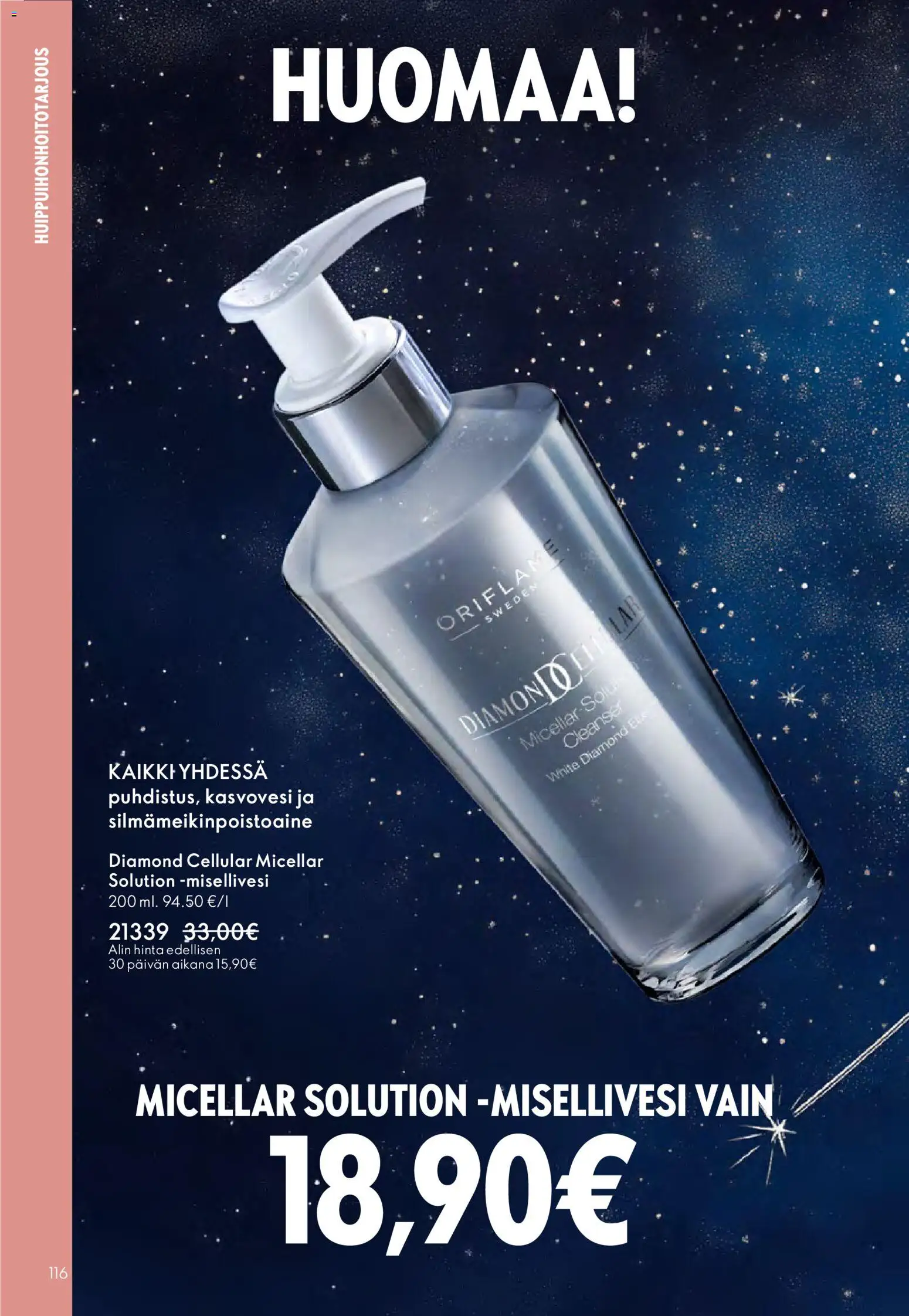 Oriflame - Esite 17 – voimassa 10.12.2025 alkaen | Sivu: 116 | Tuotteet: Misellivesi