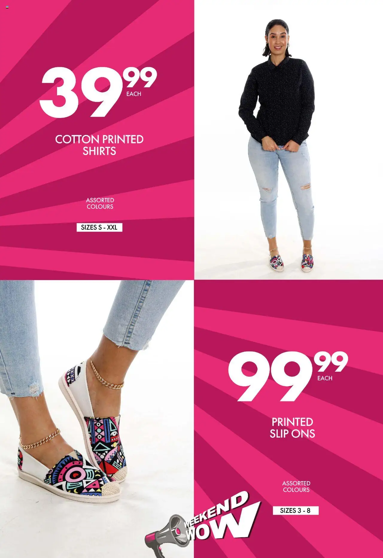 Save - Weekend Wow │ valid from 22.08.2025 | Page: 12 | Products: Shirts