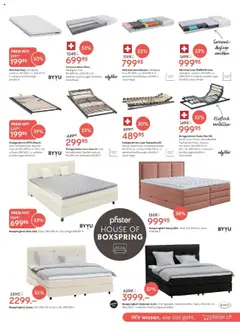 Pfister Aktionen – gültig ab 09.09.2025 | Seite: 7 | Produkte: Matratze, Lachs, Boxspringbett