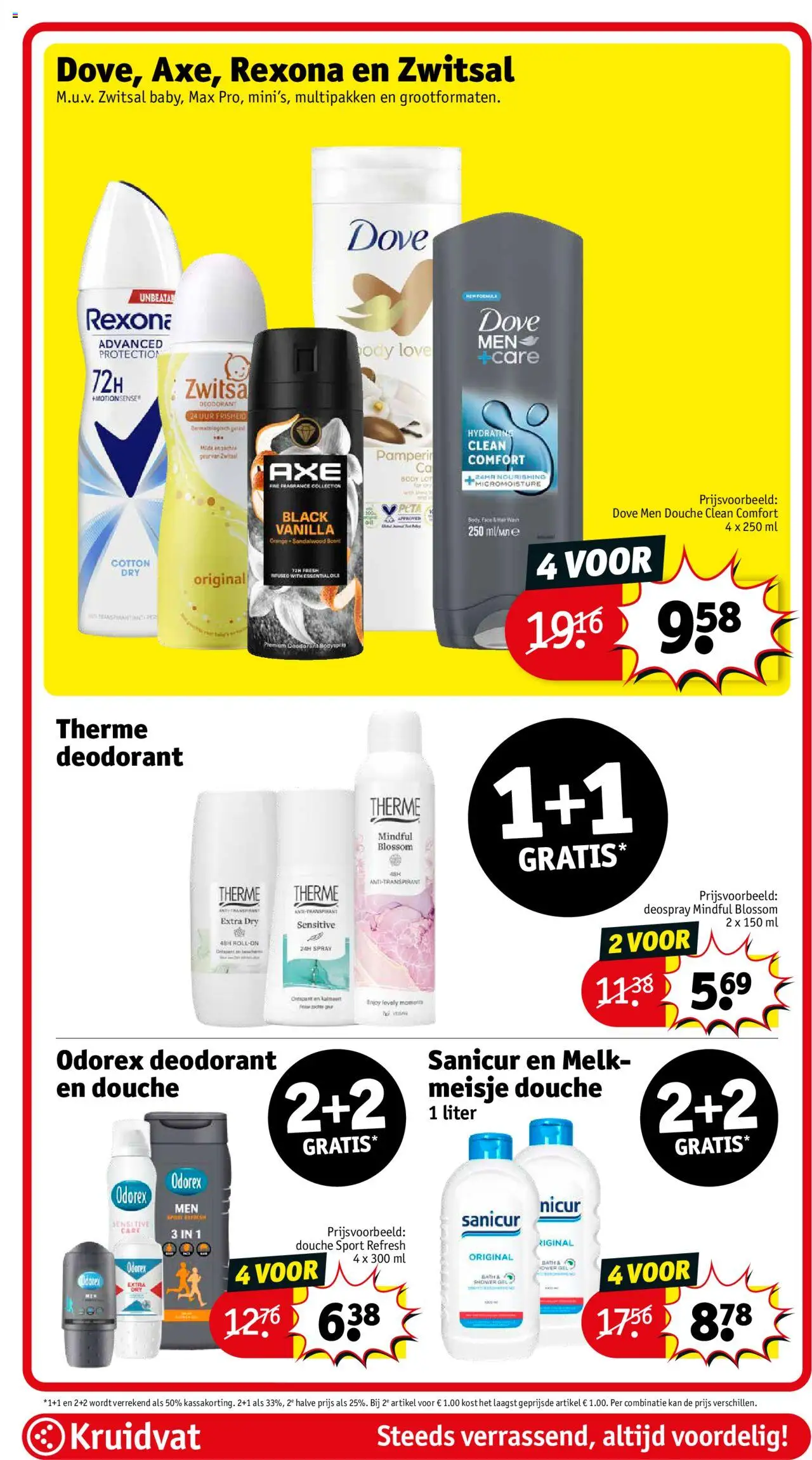 {H1} | Pagina: 29 | Producten: Deodorant, Melk, Kan, Douche