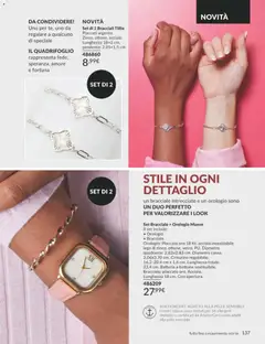 Anteprima del volantino Avon - campagna 3/2026 valido a partire dal 01.03.2026 | Pagina: 137 | Prodotti: Bracciale, Orologio, Batteria
