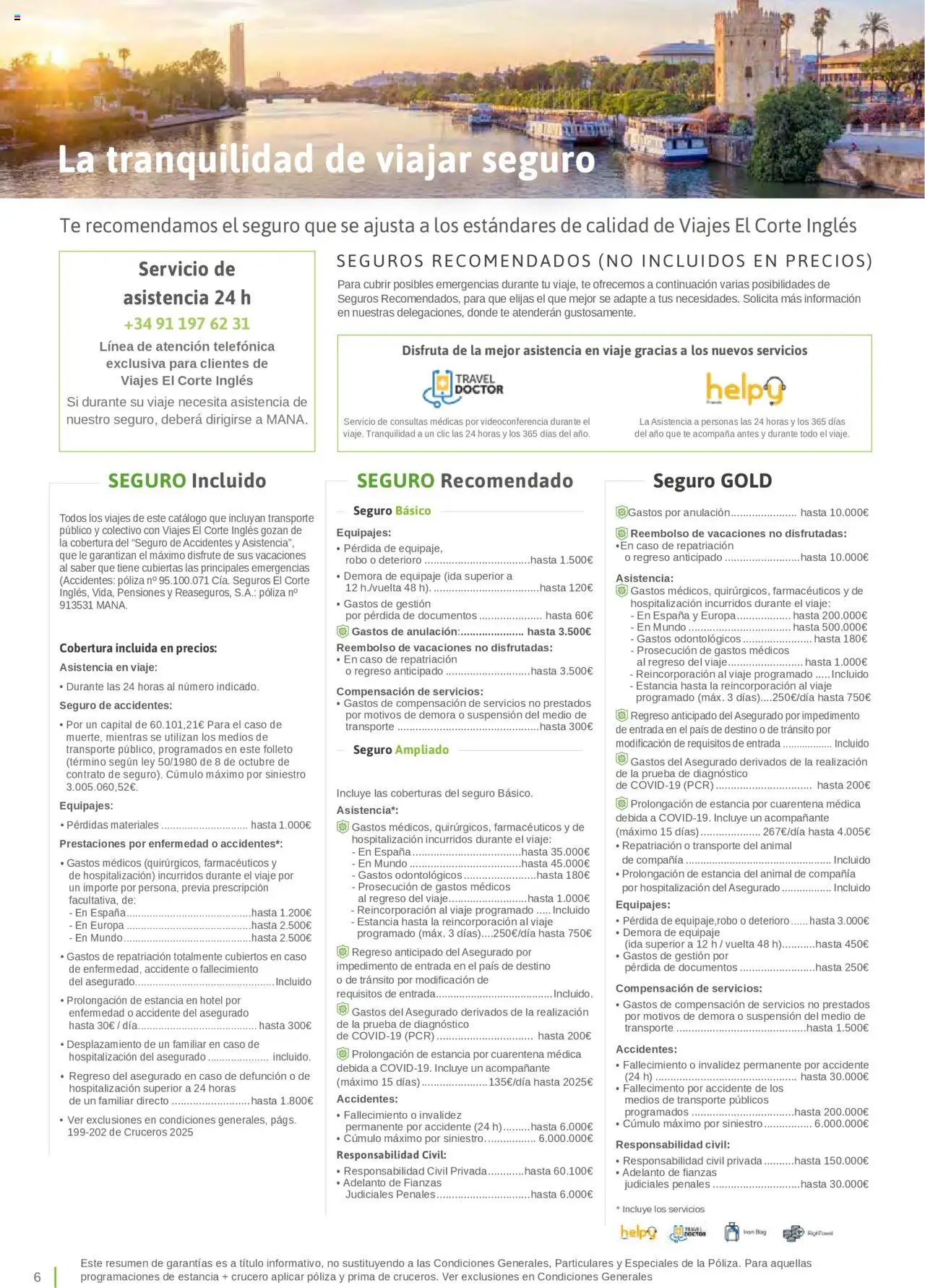 Viajes El Corte Inglés Cruceros marítimos │ válido desde el 01.01.2025 | Página: 6 | Productos: Té