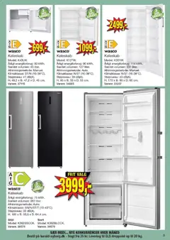 Harald Nyborg - Tilbudsavis gyldig fra 19.02.2026 | Side: 61 | Produkter: Køleskab