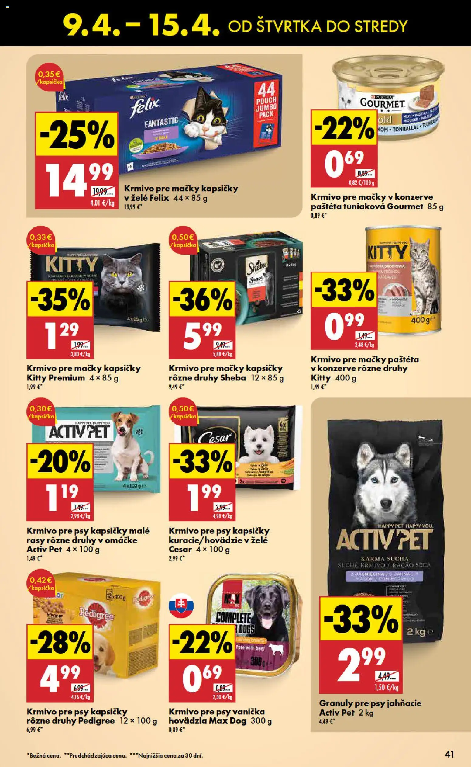 Nové Biedronka akcie – leták je platný od 09.04.2026 | Strana: 41 | Produkty: Felix