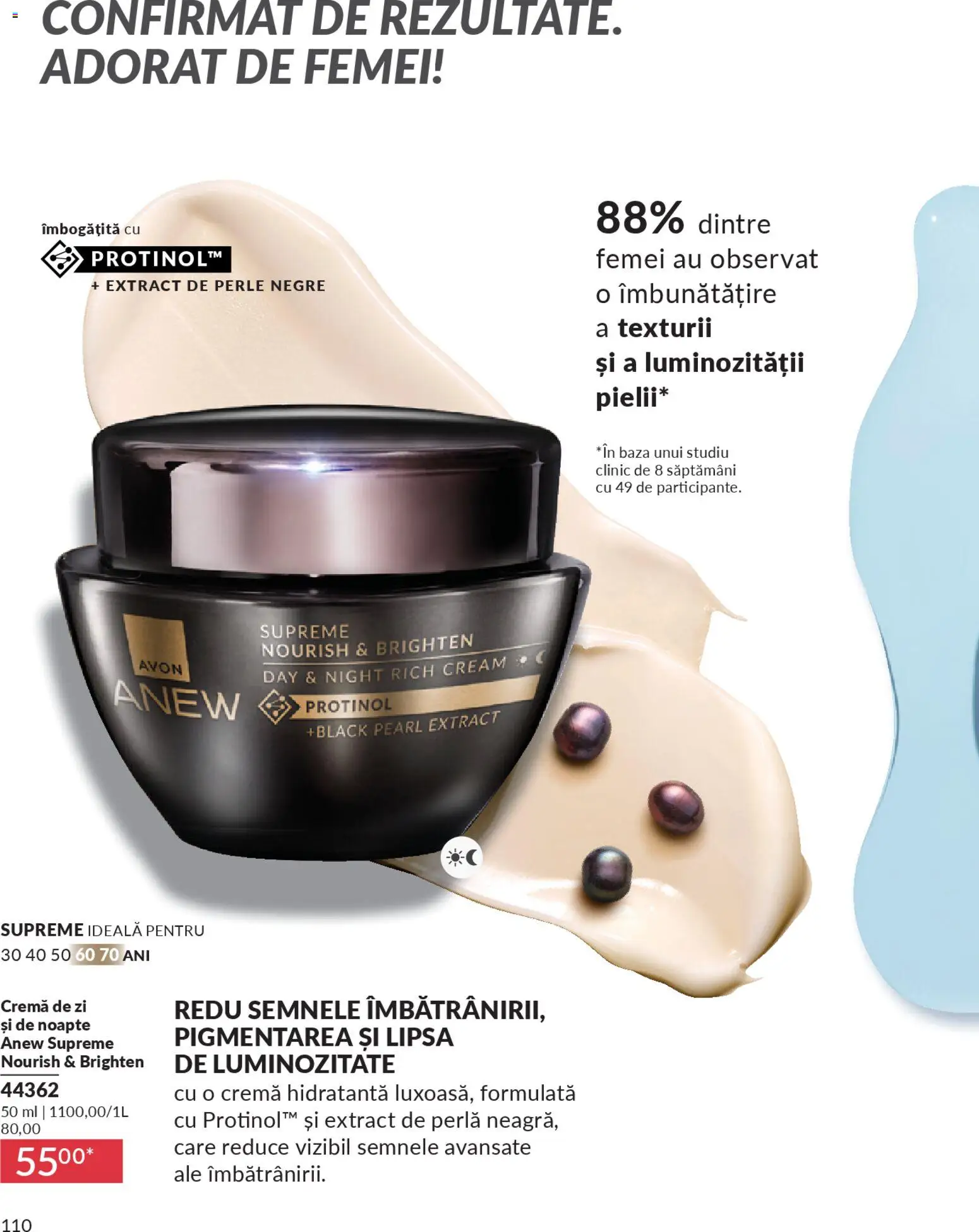 Noul catalog Avon – valabil de la 01.04.2026 | Pagină: 112 | Produse: Cremă de zi, Akrilik boya, Arapsaçı, Cremă