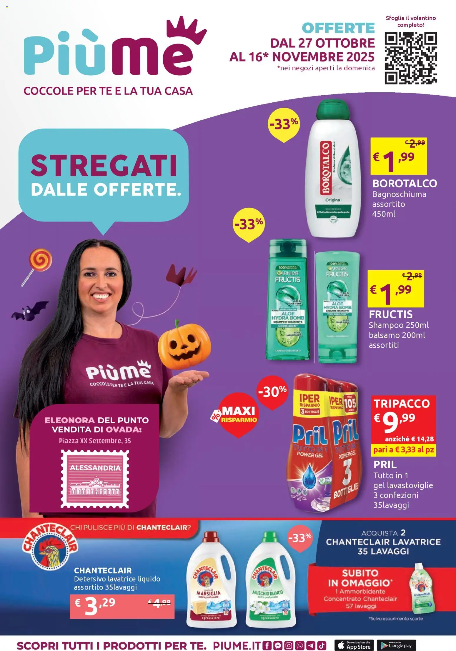 Volantino IperSoap del 27.10.2025 | Pagina: 1 | Prodotti: Balsamo, Tè, Lavatrice, The