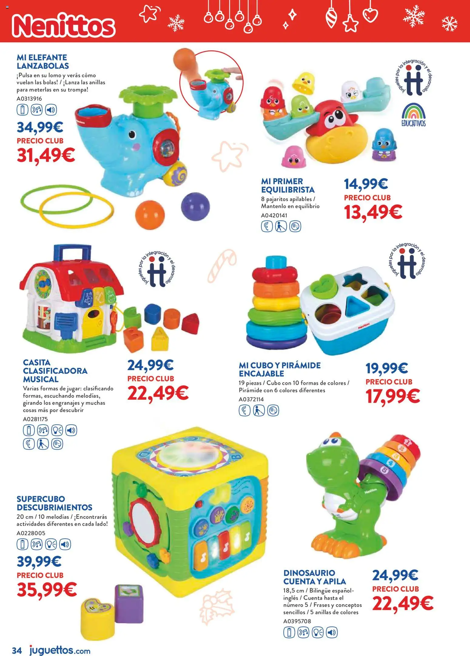 Juguettos catálogo Navidad │ válido desde el 27.10.2025 | Página: 34