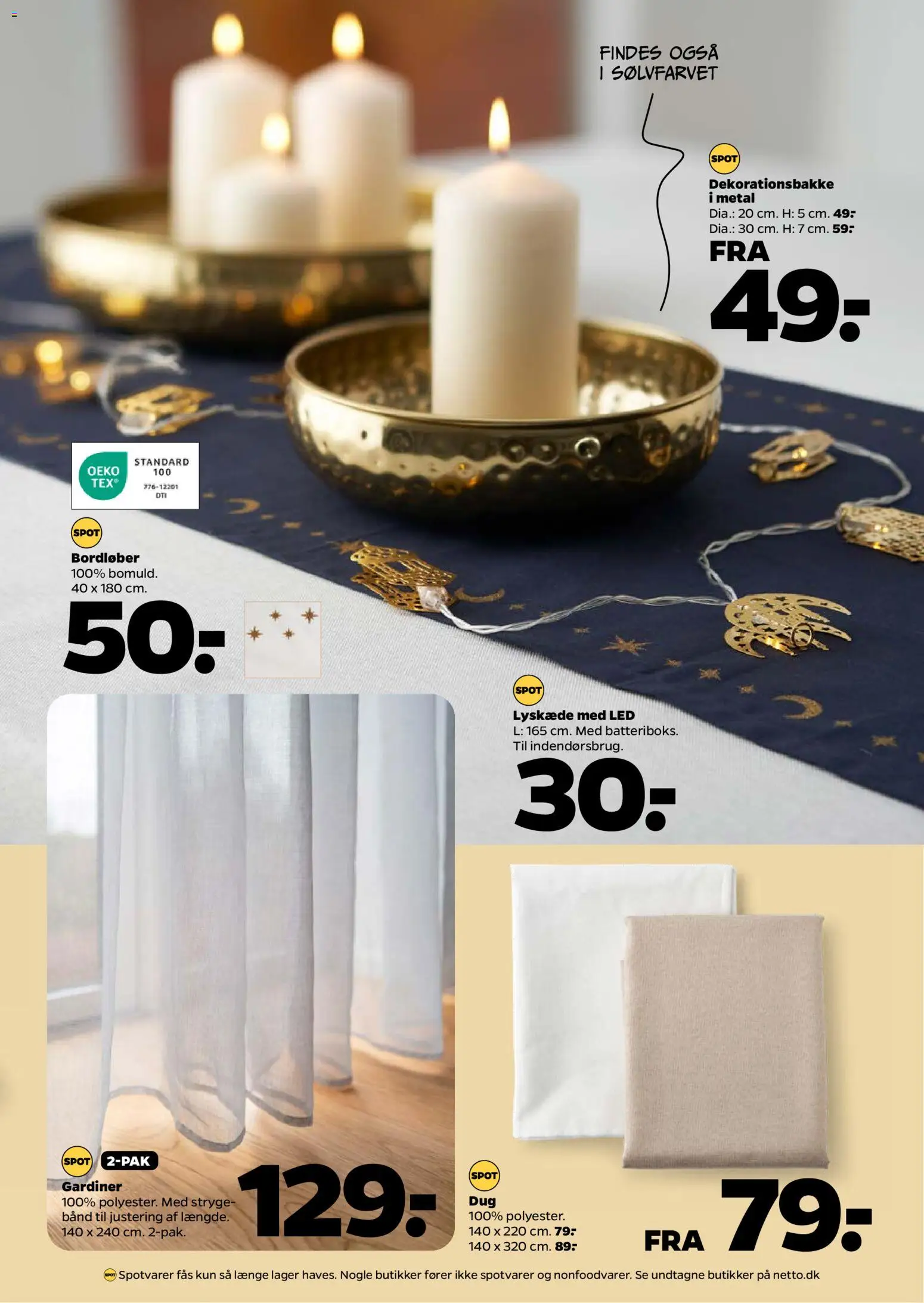 Netto tilbudsavis – gyldig fra 13.02.2026 | Side: 32 | Produkter: Gardiner