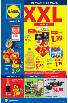 Lidl Aktionen ab 31.12.2025 gültig