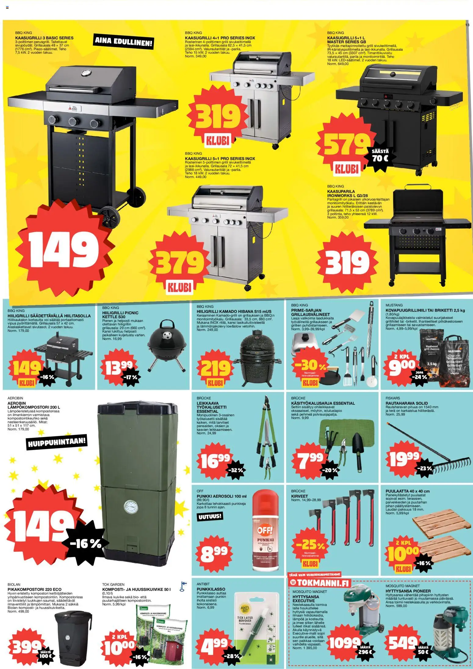 Tokmanni tarjoukset – voimassa 27.04.2026 alkaen | Sivu: 13