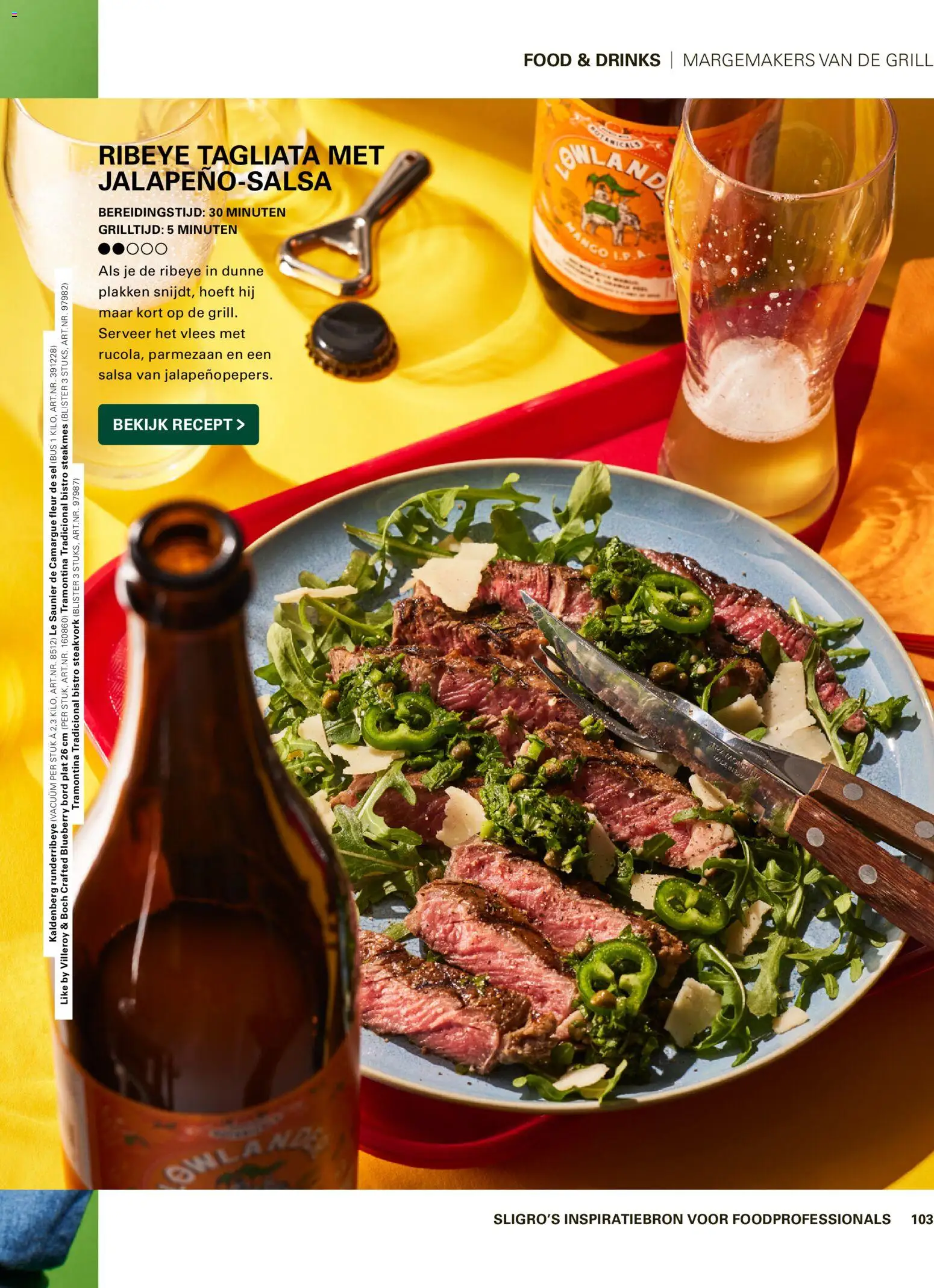 {H1} | Pagina: 103 | Producten: Kisperec, Bord, Parmezaan, Grill