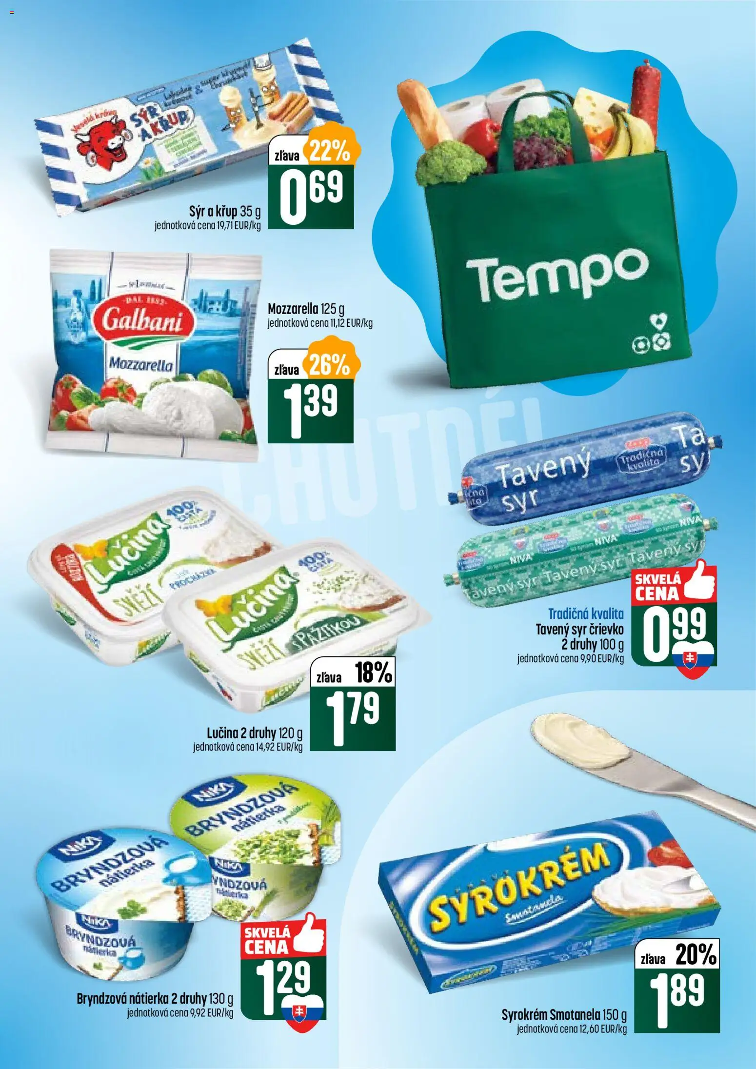 Nové COOP Jednota akcie – leták je platný od 15.01.2026 | Strana: 23 | Produkty: Syr, Mozzarella