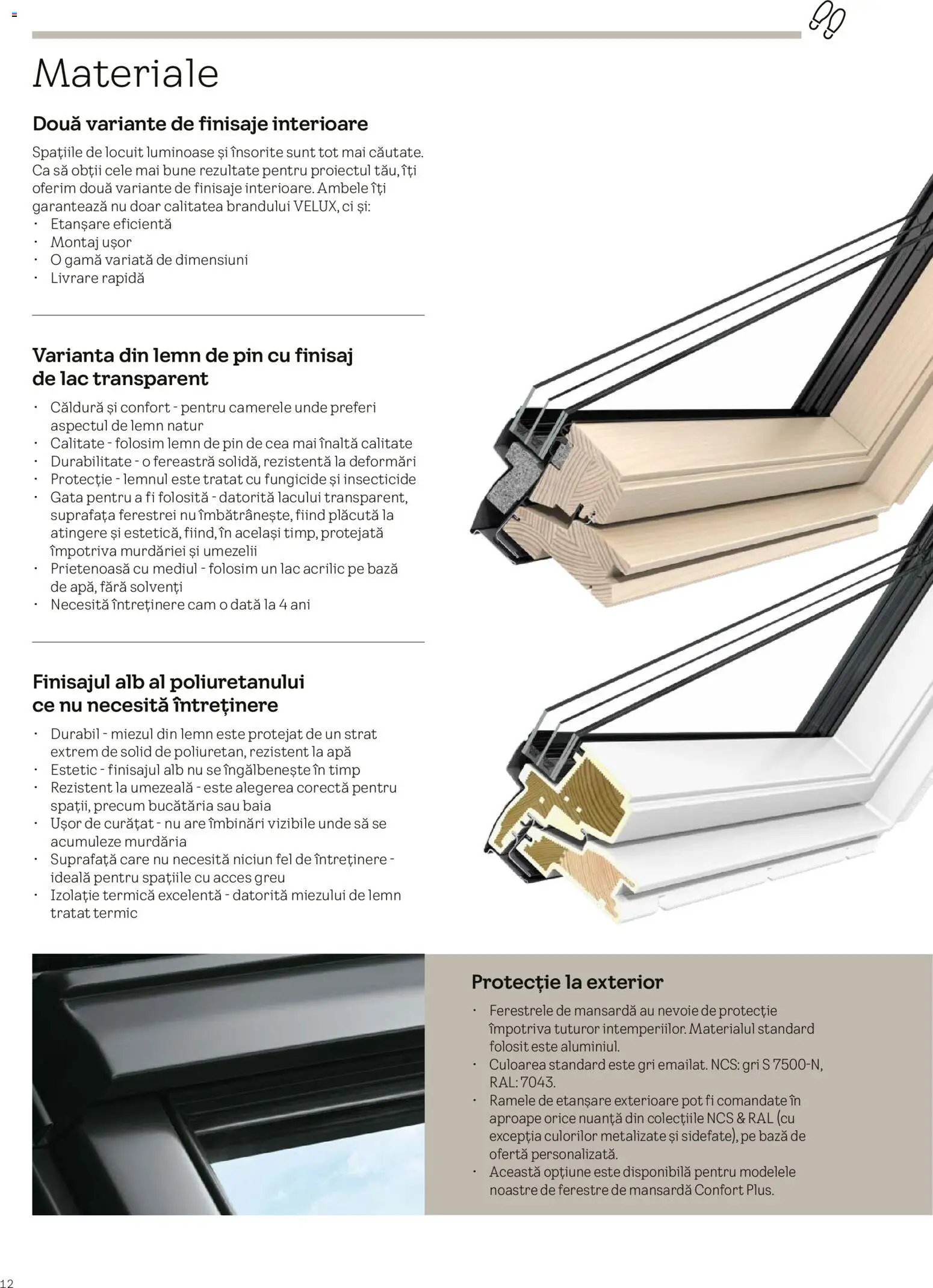 Noul catalog Velux – valabil de la 03.02.2026 | Pagină: 12 | Produse: Fereastră, Apă