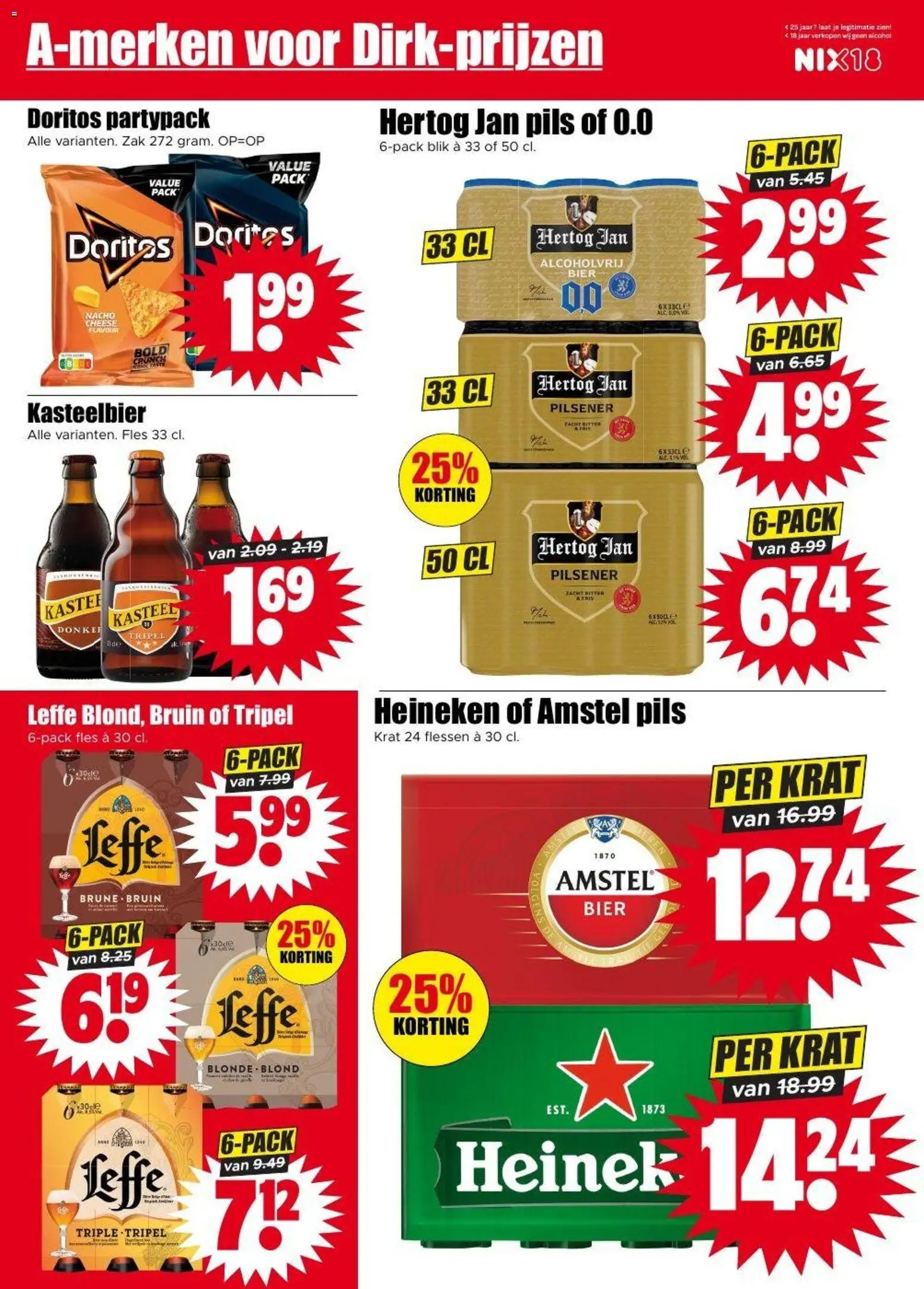 {H1} | Pagina: 22 | Producten: Fles, Zak, Doritos, Alcohol